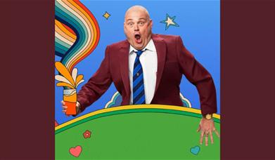 A picture of comedian Al Murray as his alter ego, The Pub Landlord
