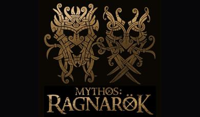A poster advertising the show featuring cetlic-looking viking masks